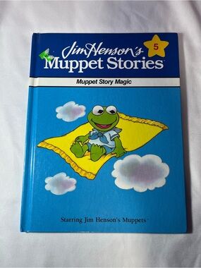 Vintage Jim Henson Muppet Stories Muppet Magic Book #5 Hardcover 1991